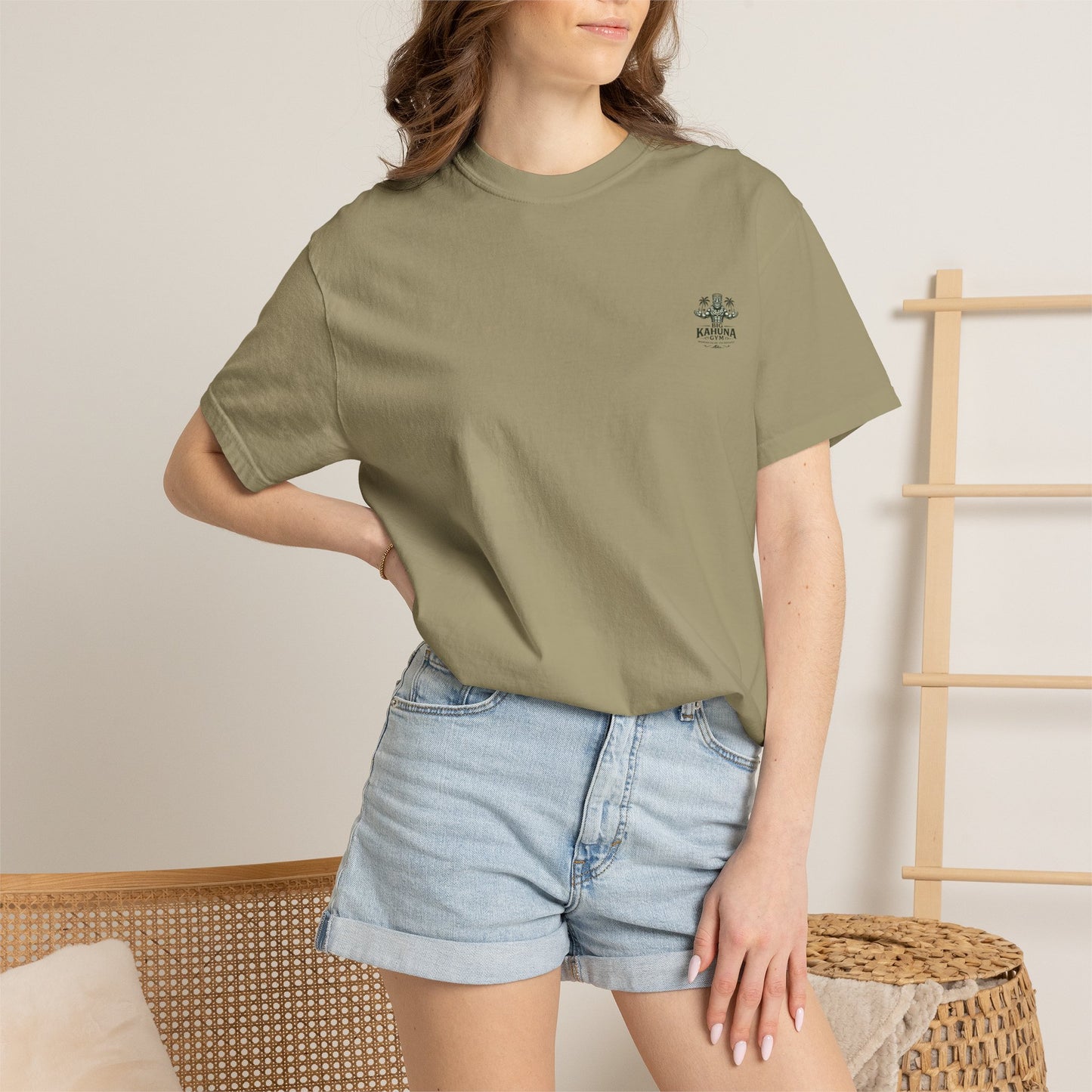Tropical Gym Vibes T-Shirt — "The Gym Is Calling"