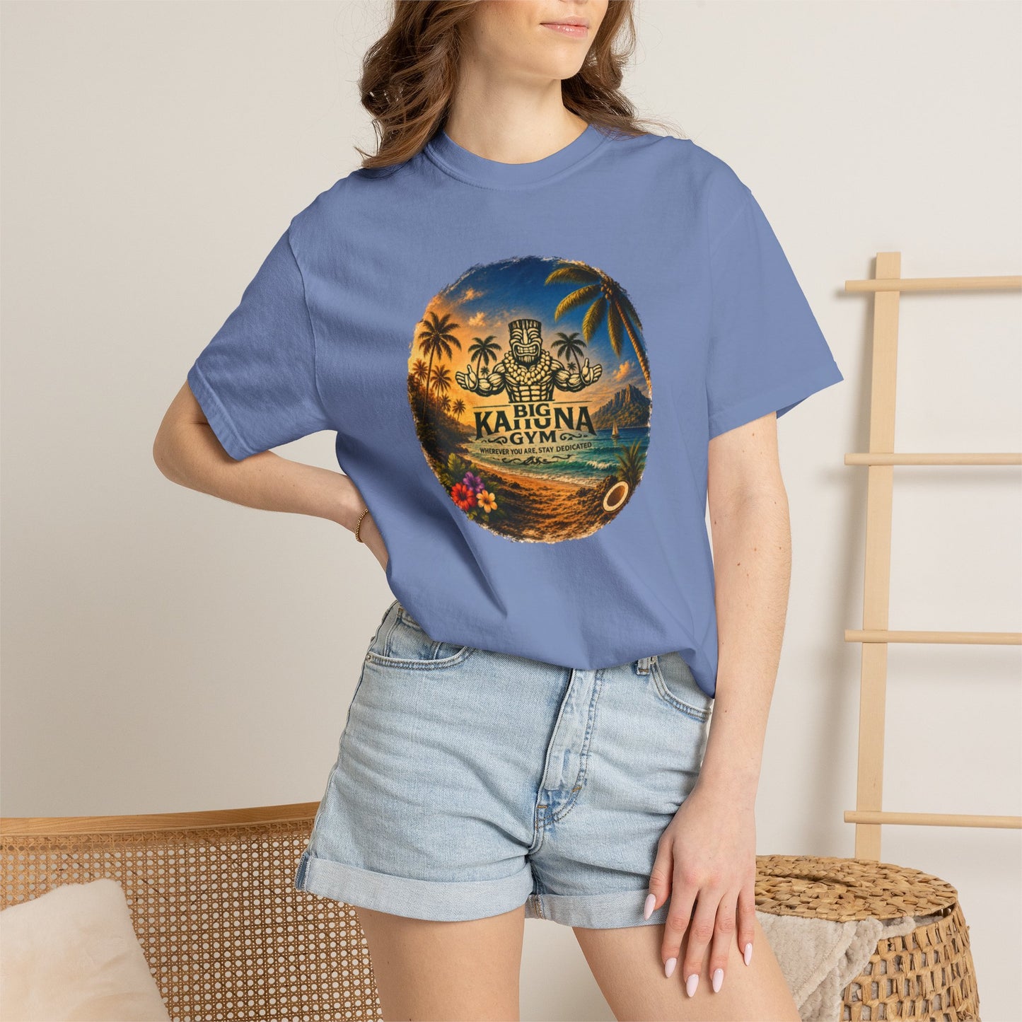 Big Kahuna Gym Island T-Shirt — Front Logo Tee