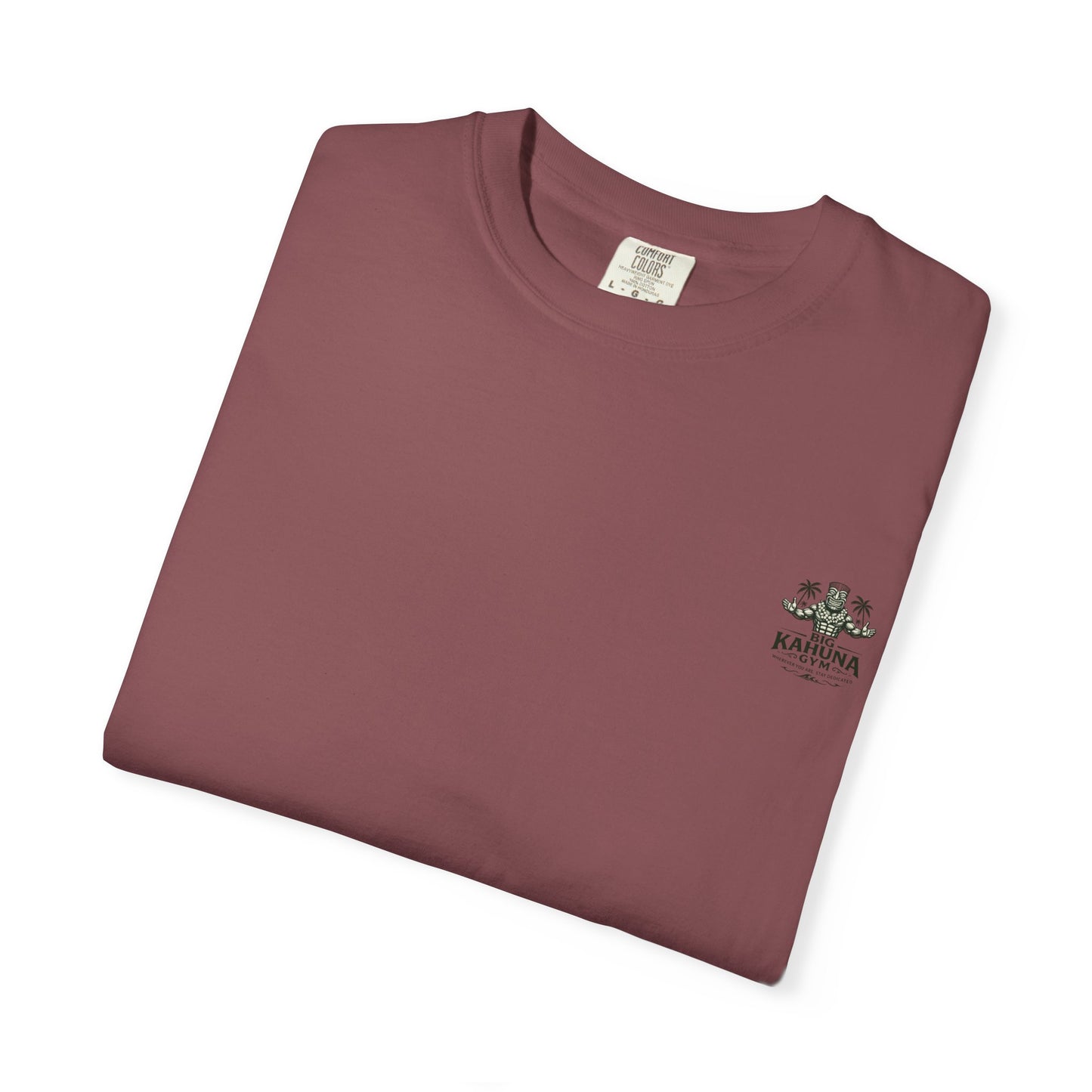 Island Time Yoga T-Shirt — "Big Kahuna" Gym Style, Relaxed Vibe