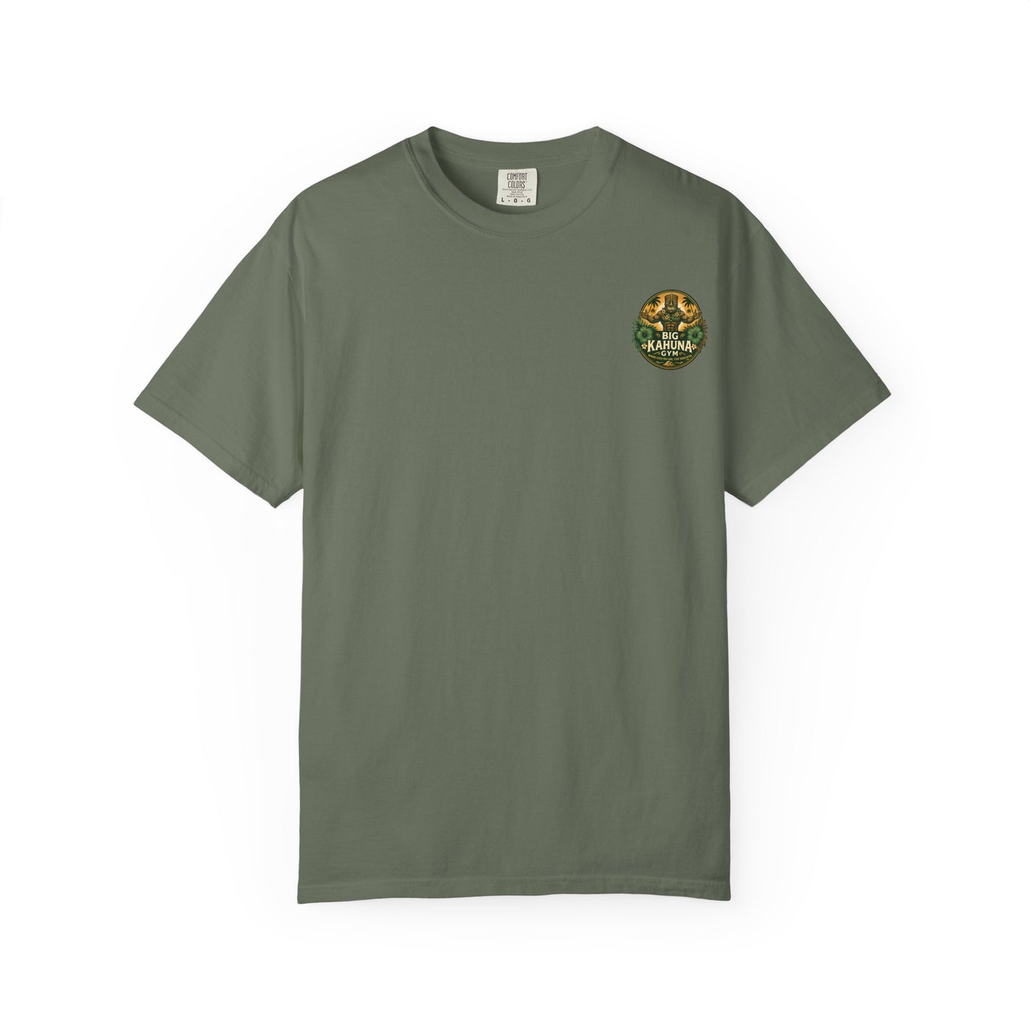 Big Kahuna Gym Beach Logo T-Shirt — Gym & Coffee Shop Casual