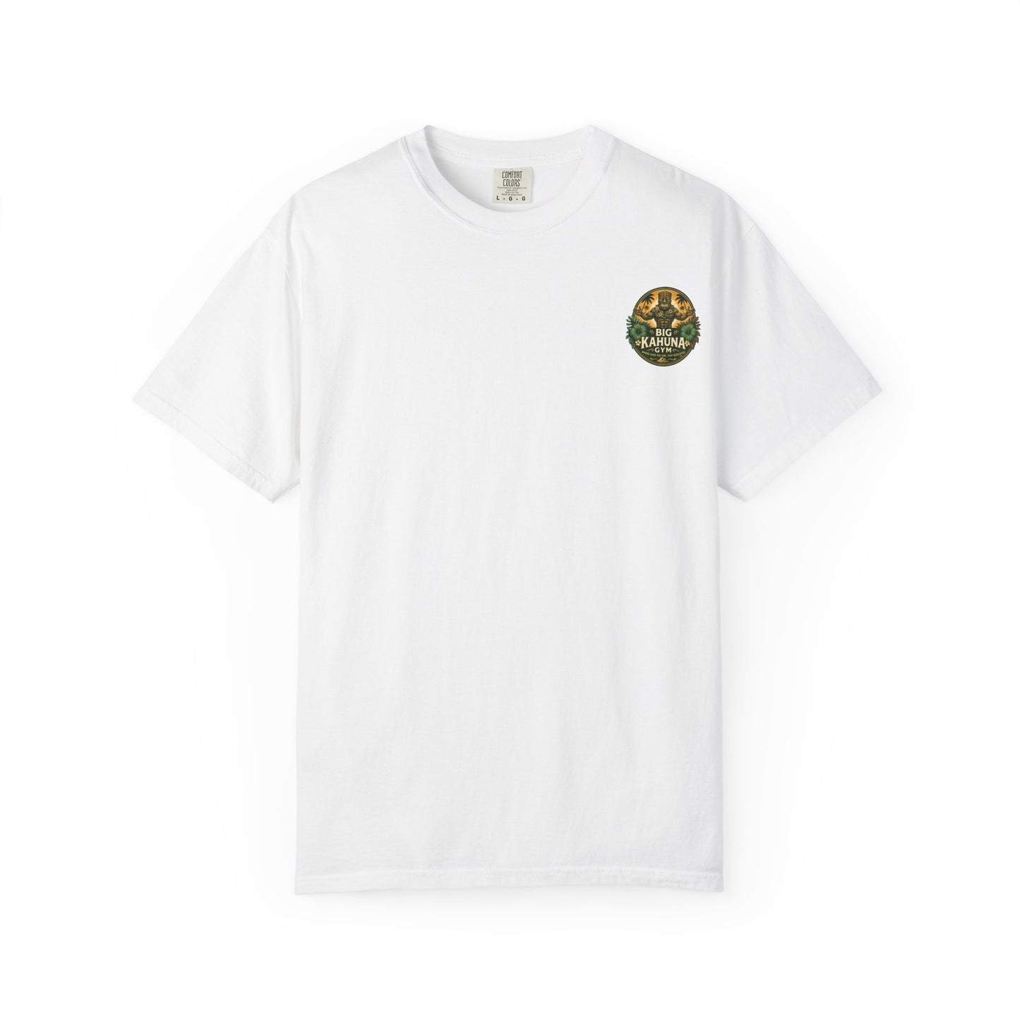 Big Kahuna Gym Beach Logo T-Shirt — Gym & Coffee Shop Casual