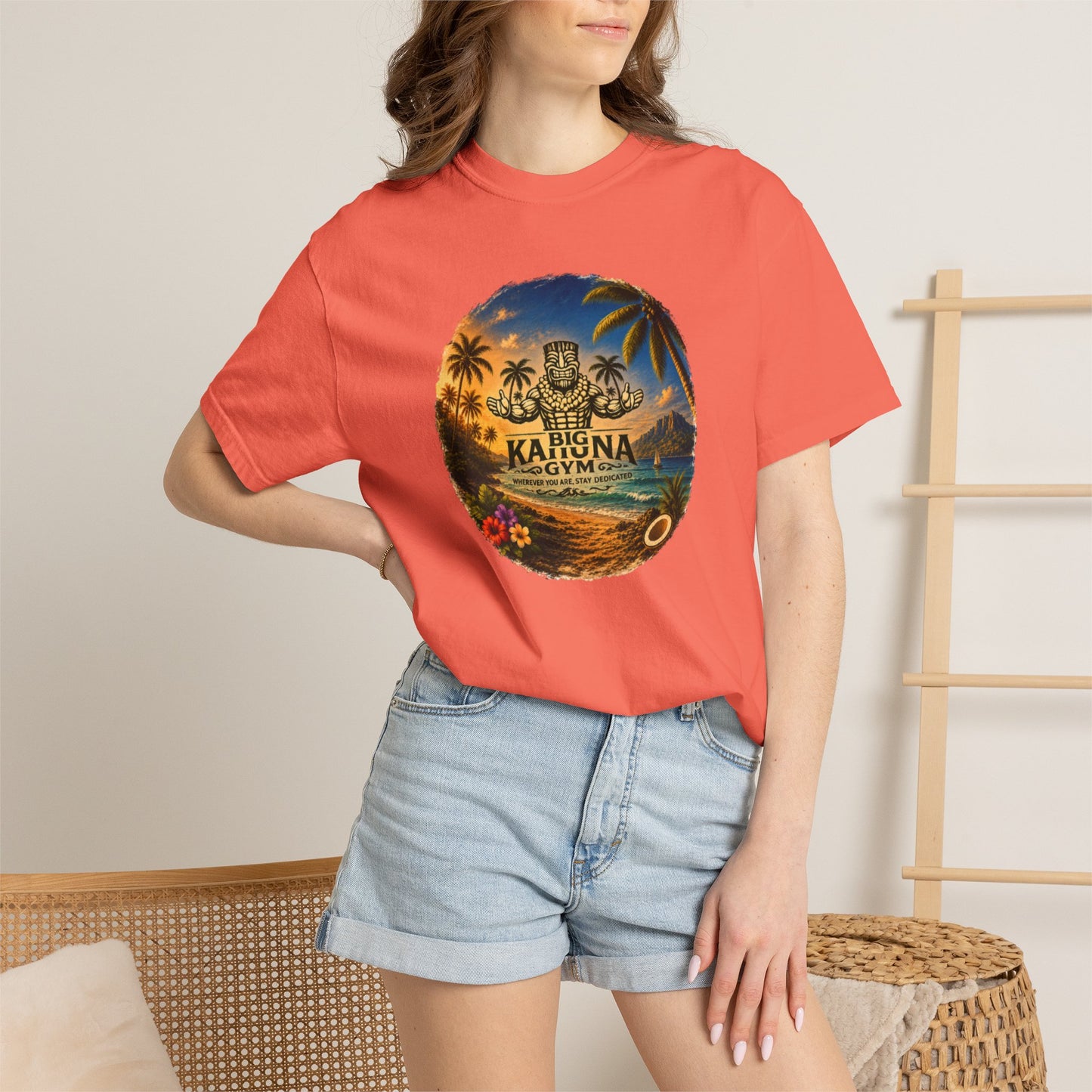 Big Kahuna Gym Island T-Shirt — Front Logo Tee