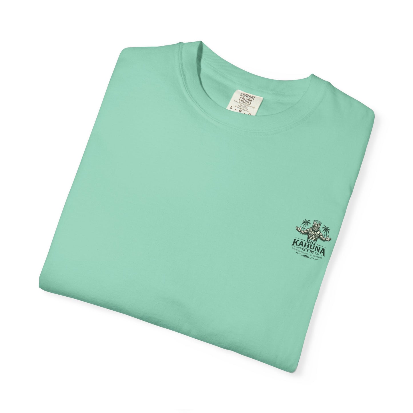 Island Time Yoga T-Shirt — "Big Kahuna" Gym Style, Relaxed Vibe