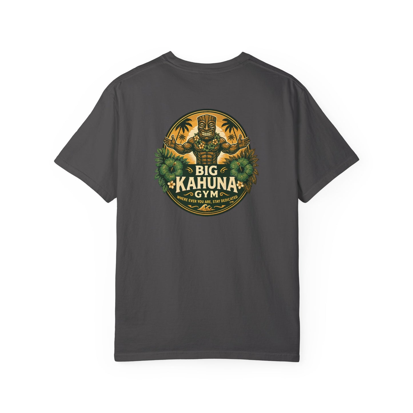 Big Kahuna Gym Logo T-Shirt — Graphite | Signature Gym Vibe