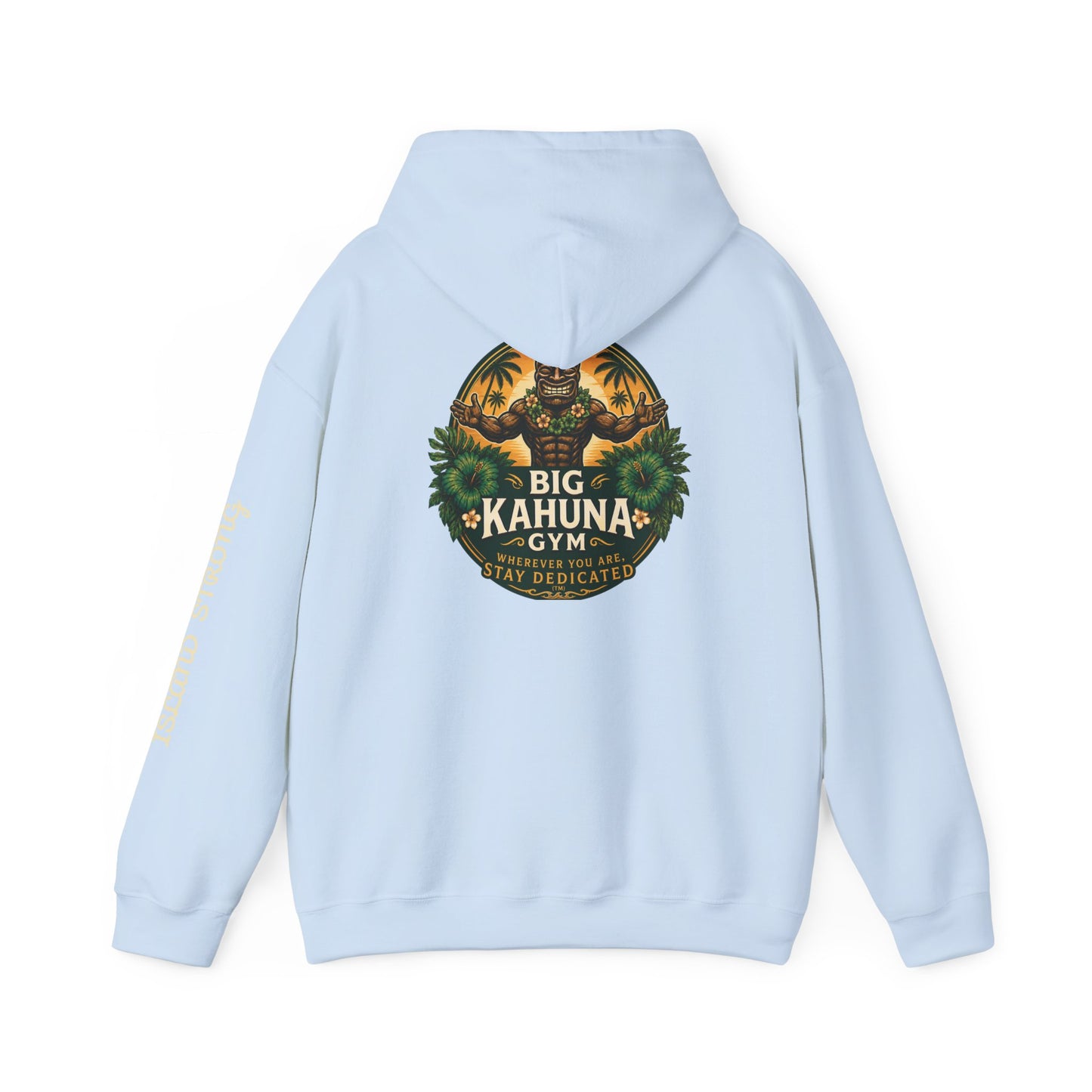 Copy of Big Kahuna Gym Hoodie   Light Blue — Cozy Beach & Post-Workout Sweatshirt