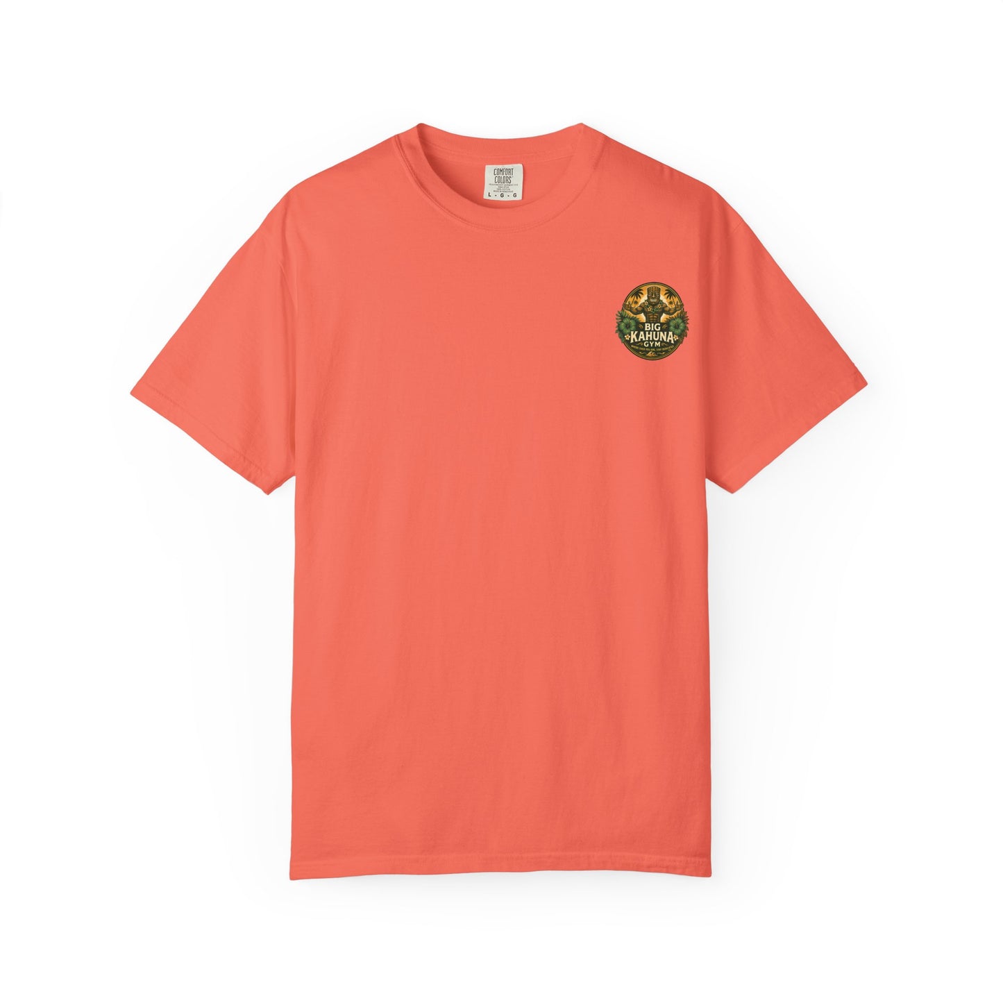 Big Kahuna Gym Beach Logo T-Shirt — Gym & Coffee Shop Casual