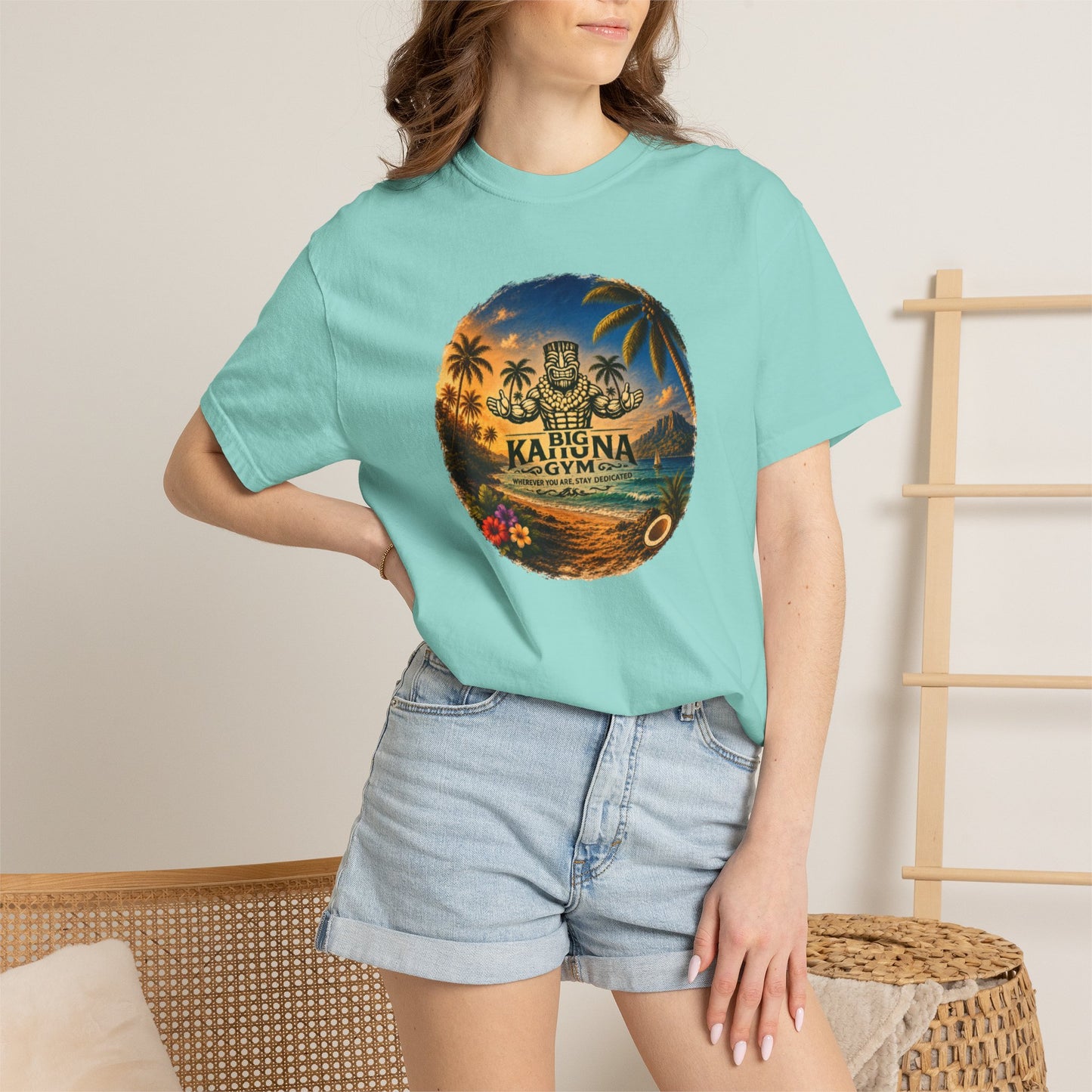 Big Kahuna Gym Island T-Shirt — Front Logo Tee